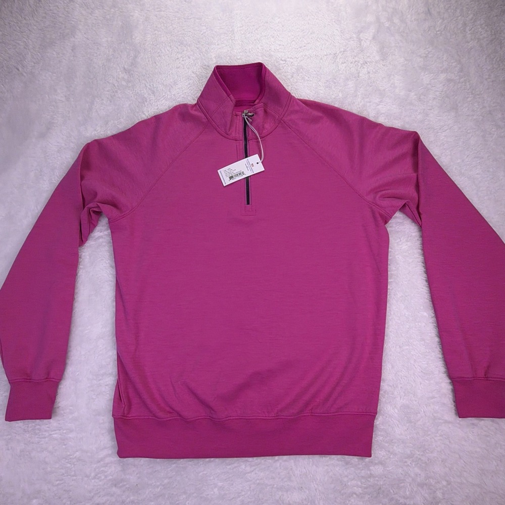 NEW Fairway & Greene The Valley 1/4 Zip Golf Pullover Mens Medium NWT